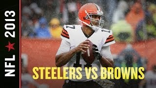 Steelers vs Browns 2013 Game preview picks odds and more [upl. by Robers]