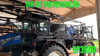 Pulverizando com o New Holland SP3500 [upl. by Vallie374]