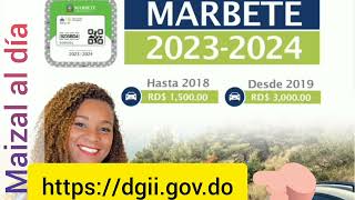 Pago de marbete 2023 2024 [upl. by Dukie]