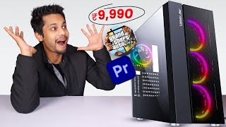 I Build Worlds Cheapest Best PC in ₹10000⚡For Gaming Editing Student Office Work [upl. by Swanhildas412]