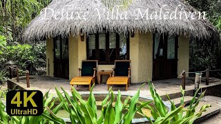 5 Sterne Luxury Barfußinsel Deluxe Villa Coco Palm Dhuni Kolhu Malediven Realtalk Baa Atoll [upl. by Yelruc]