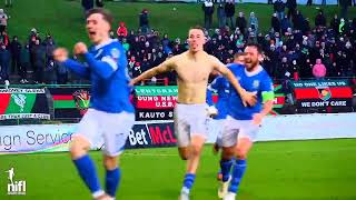 EPIC EETU VERTAINEN WINNING GOAL  GLENTORAN V LINFIELD  2022 IRISH PREMIERSHIP FOOTBALL [upl. by Hanson]