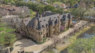 A North Texas castle  yes it looks like a real castle  is up for sale [upl. by Suzanne]