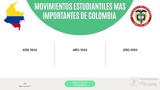 MOVIMIENTOS ESTUDIANTILES EN EL MUNDO COLOMBIA Y UPTC SECCIONAL SOGAMOSO [upl. by Conte]