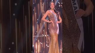 Preliminary Evening GownThet San Andersen MissUniverseMyanmar2024ThetSanAndersenMissGrandMoments [upl. by Eelac]