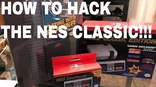 HACK THE NES CLASSIC EDITION AND INSTALL 700 GAMES STEP BY STEP GUIDE [upl. by Mainis]