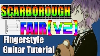 How To Play Scarborough Fair  Easy Guitar Lesson Version 2 [upl. by Torto]