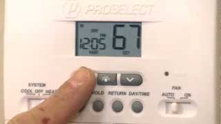 How To Install a Programmable Thermostat with Mensch with a Wrench [upl. by Adnaw832]