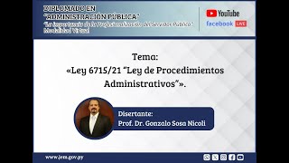 08112024  Diplomado en Administración Pública  Jurado de Enjuiciamiento de Magistrados [upl. by Ire236]