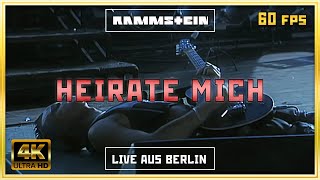 Rammstein Heirate Mich live aus Berlin 1998 With subtitles 4K 60fps remastered [upl. by Lia]