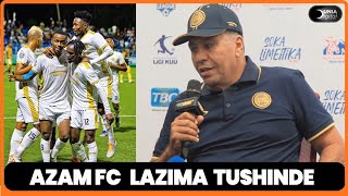 KOCHA AZAMNAZIHESHIMU TIMU KUBWA KAMA YANGA NA TUNAFAHAMIANA NA KOCHA WAO GAMONDI [upl. by Henryk710]