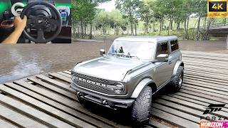 Ford Bronco  OFFROAD  FORZA HORIZON 5  Thrustmaster T300RS Wheel gameplay [upl. by Alida]