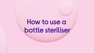 How to use a bottle steriliser  Featured Tech [upl. by Aruasor]