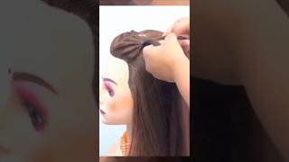 New hairstyle backhairstyle highlookbridalhairlook [upl. by Janeta]