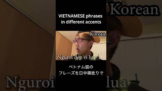 vietnamese phrases in different accents [upl. by Burford169]