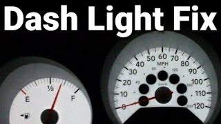 How to Fix amp Reset Car Dashboard Lights Not Working How to Fix Dash Lights That Wont Light [upl. by Adneral]