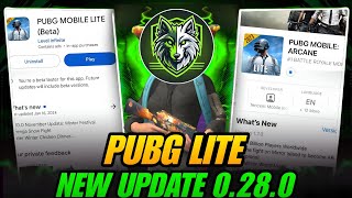 PUBG LITE NEW UPDATE 0280  Exciting Changes amp Features [upl. by Vanhomrigh]