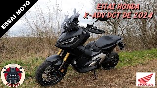 HONDA XADV DCT 750 de 2024  Essai [upl. by Tallbott943]