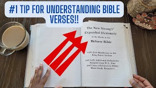 How to Study the Bible I Strongs Concordance I Bible Study with Me [upl. by Aneliram806]