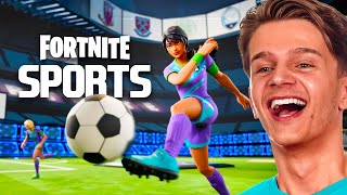 NIEUW Fortnite Sports Voetbal Basketbal Golfen amp Meer [upl. by Ailekahs]