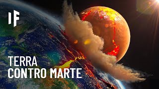 Cosa succederebbe se la Terra si scontrasse con Marte [upl. by Hernandez286]