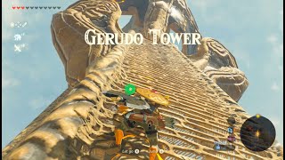 Gerudo Tower  How to Climb  Zelda BOTW [upl. by Onitnatsnoc479]