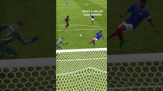 VOLLEY KICK BY MBAPPEfootball fifahighlights fifa fifafootball footballshorts efootball [upl. by Elaine]