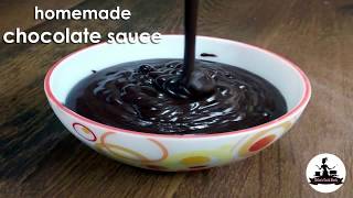 Homemade chocolate sauce recipechocolate sauce recipe with cocoa powderHow to make chocolate sauce [upl. by Gussy605]