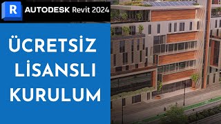 REVİT 2024 ÜCRETSİZ LİSANSLI İNDİR [upl. by Ecinnahs326]