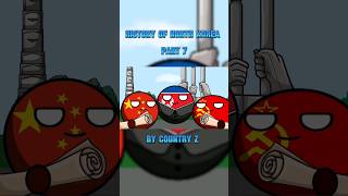 History of North Korea🇰🇵part 7 countryballs history viralshort trandin northkorea world ww2 [upl. by Aknaib]