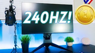 NINJAs Alienware 240Hz Monitor🖥 1080p Monitor in 2019 [upl. by Ahsircal]