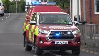 Macclesfield Rapid Response And Rescue Unit RespondingCheshire Fire And Rescue Service [upl. by Ativoj109]