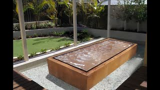 Corten Steel Water Fountain for Your Garden [upl. by Blessington]