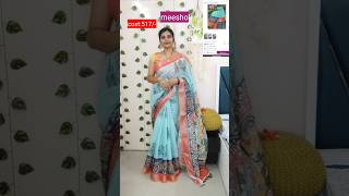 GRWMmeesho under 500 sarees😍🔥trendongnew collectionBeer songviral videoyt viral [upl. by Tommie]