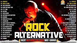 Alternative Rock 90s 2000s Compilation💥Linkin park Creed Coldplay Metallica Evanescence [upl. by Lombardo319]