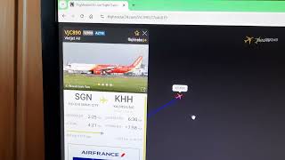 VietJet Air VJC890 SGNKHH [upl. by Ailedua]