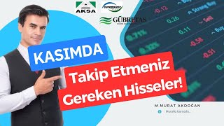 KASIMDA TAKIP ETMENİZ GEREKEN HİSSELER gubrf aksa eupwr bist100 bist [upl. by Camille996]