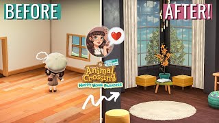 Main Room MAKEOVER 2  Secret Room  ACNH Speed Build  Animal Crossing New Horizons [upl. by Airtal805]