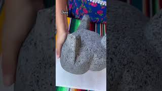 Así cure mi molcajete de corazón molcajete artesaniamexicana [upl. by Sundstrom974]