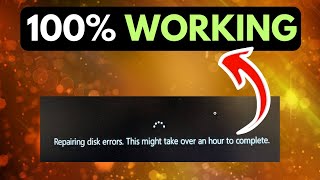 Windows Is Stuck On Repairing Disk Errors This Might Take An Hour To Complete in Windows 11 FIXED [upl. by Parthen75]