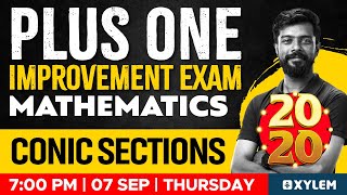 Plus One Improvement Exam  Mathematics  Conic Sections  Xylem Plus Two [upl. by Kinch]