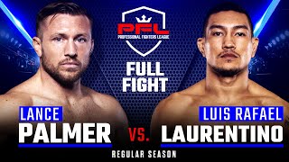 Full Fight  Lance Palmer vs Luis Rafael Laurentino  PFL 5 2019 [upl. by Kirrad610]