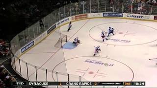 Petr Mrazek Taking Guidance from the Force June 12 2013 Calder Cup Finals [upl. by Ramona]