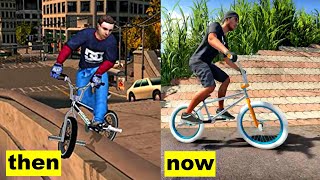 Evolution of BMX Freestyle games 1986  2021 [upl. by Telocin448]