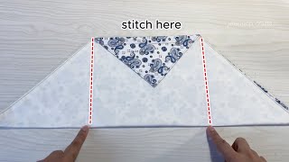 Easy idea to making bag at home  Diy sewing tutorial [upl. by Phelia]