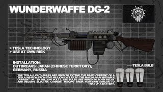 Z Wonder Armoury Nazi Zombies Weaponry Guide  The Wunderwaffe DG2 The Wunderwaffe DG3 JZ [upl. by Letnwahs]