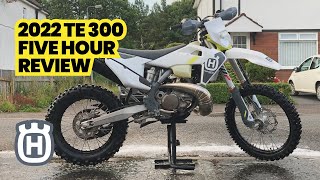 5 Hour Review  2022 Husqvarna TE300i [upl. by Cirdek]