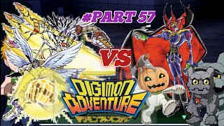 DIGIMON ADVENTURE  WEREGARURUMON and ANGEMON vs GOTSUMON PUMPMON and VANDEMON part 57 gamepsp [upl. by Gabel]