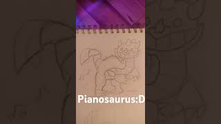 Pianosaurus poppyplaytimemonster poppyplayt artist [upl. by Thorley]