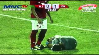 Full match Semi final AFF U19 Indonesia vs Timor Leste 20 20 Sept 2013 [upl. by Ynnattirb]